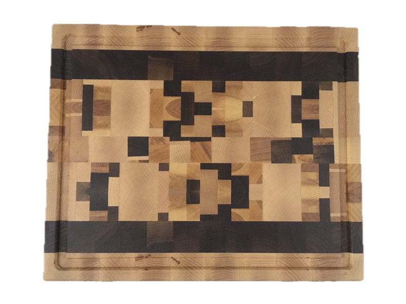 Gutter and collector board 326-07 — End grain