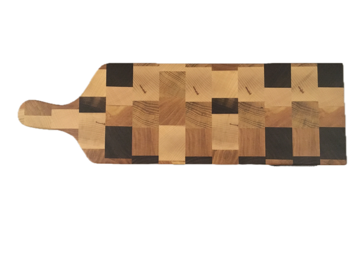 Planchette tapas T26-10 — Bois de bout